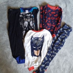 3 pairs of boys pajamas